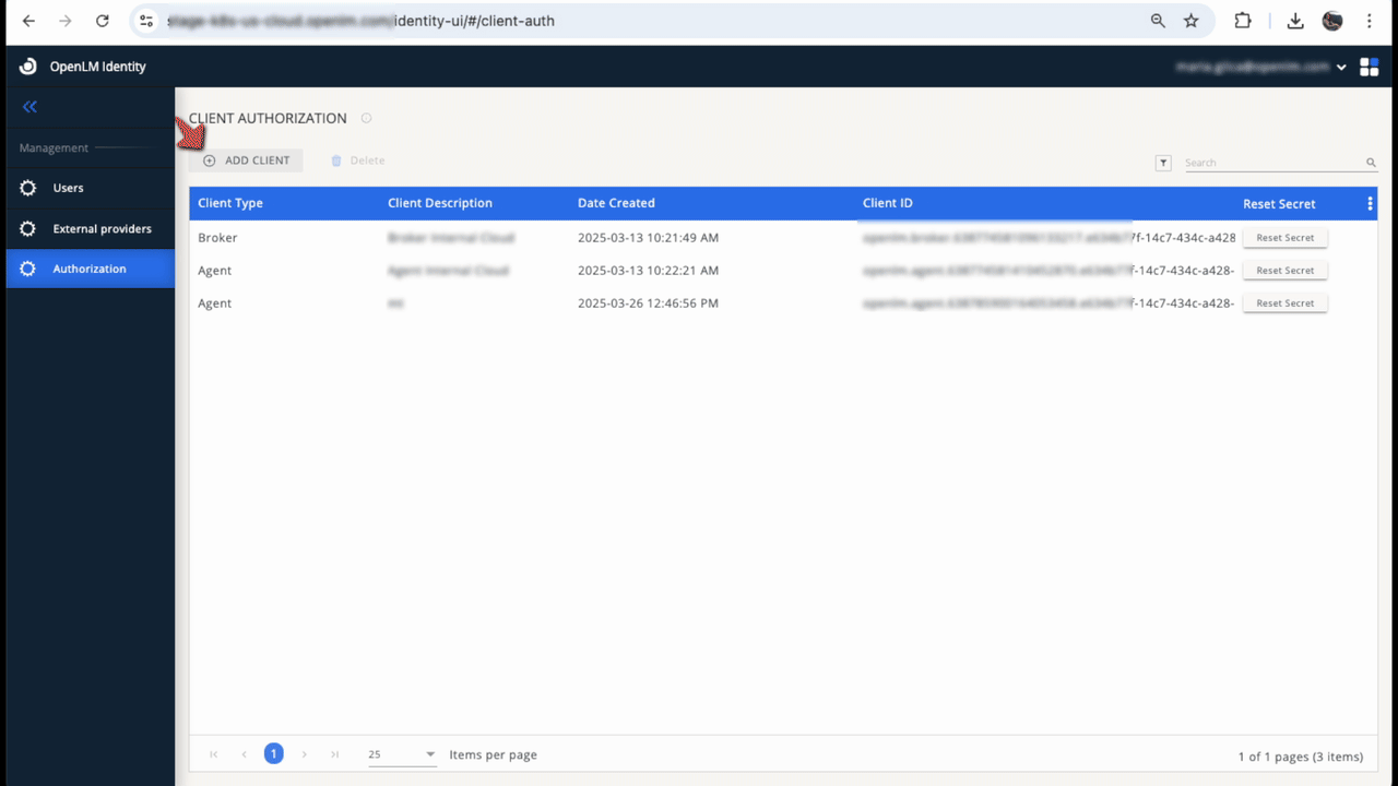 Generating an authorization file