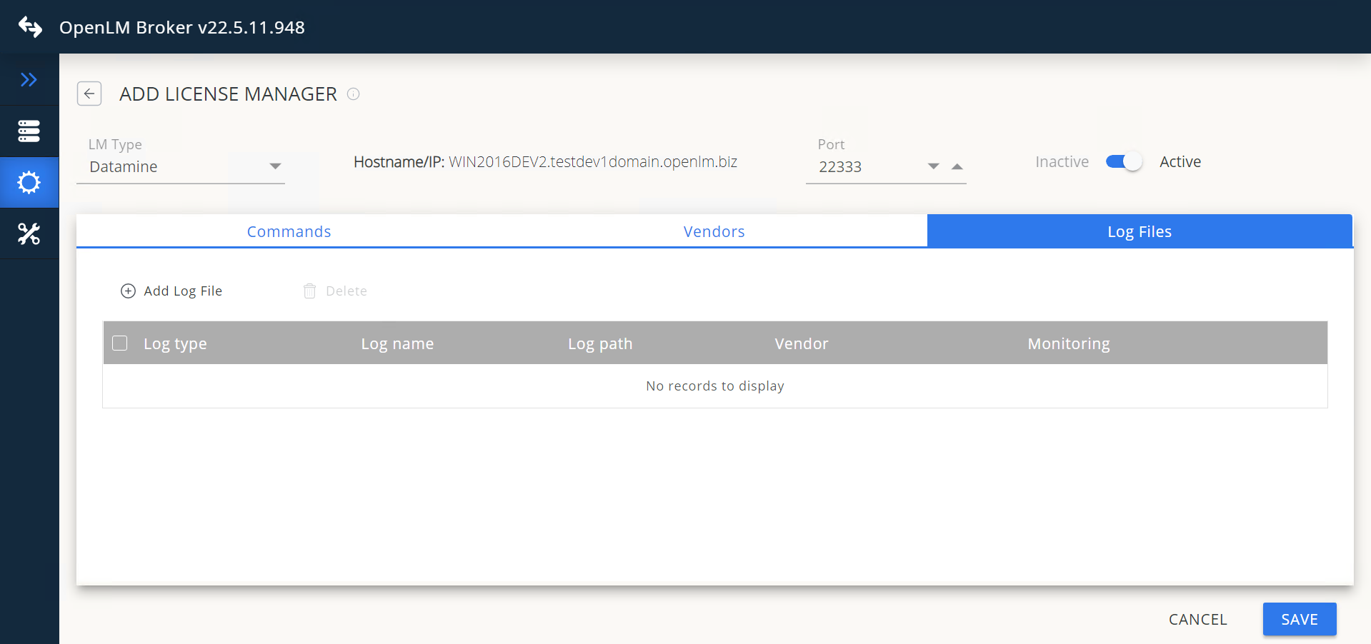 Click Continue, then Save.