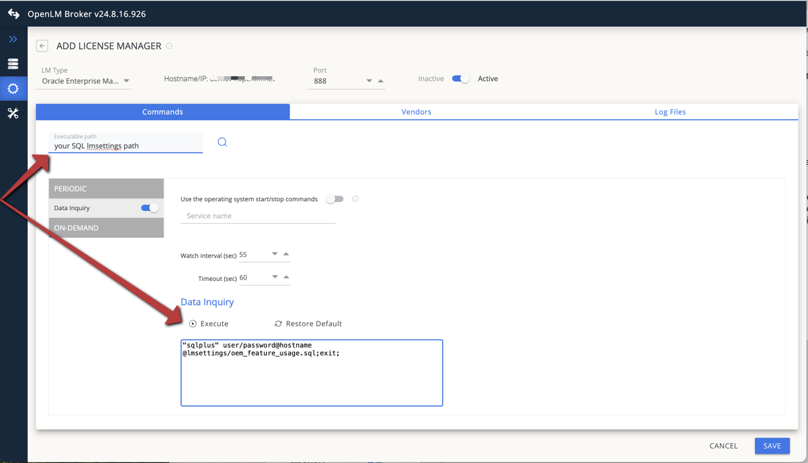 In Vendors, click Add Vendor, enter Oracle, and click Continue. IMAGE 135