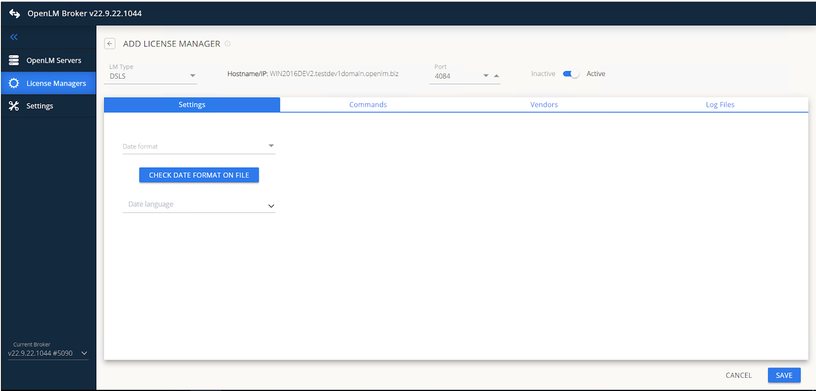 Adding DSLS in Broker