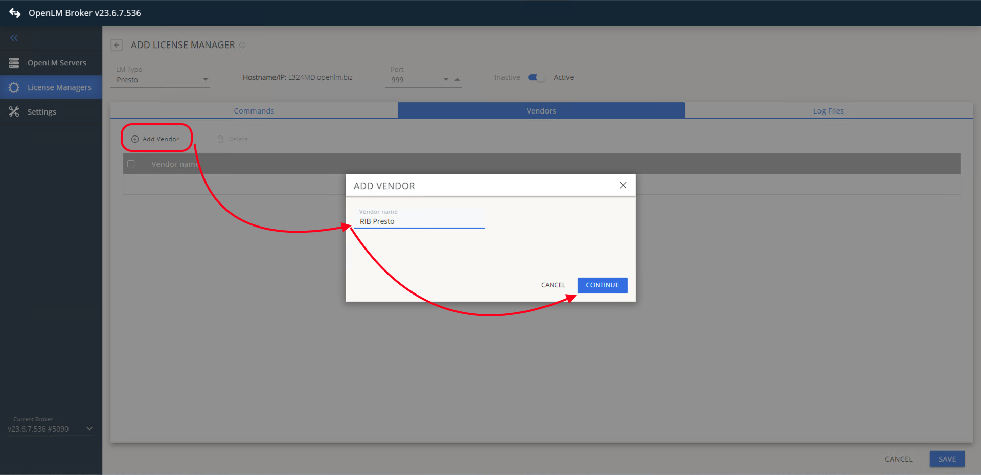 Go to the Log Files tab. IMAGE 83