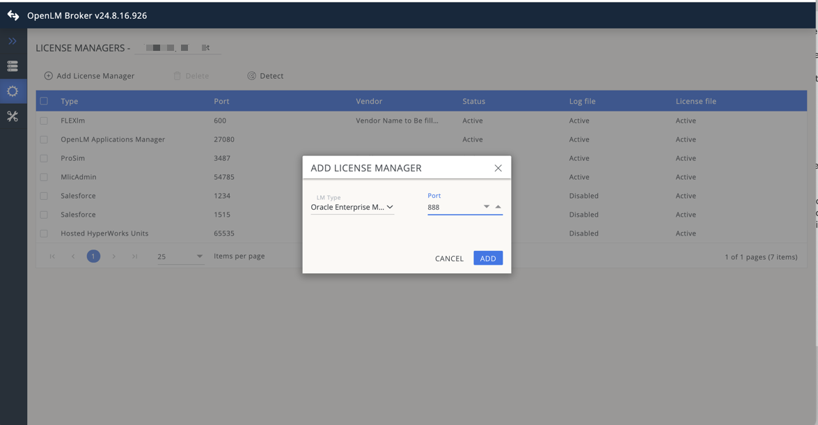 In Commands, set the Executable path to the folder containing the Oracle Enterprise Manager SQL file in lmsettings and click Execute. IMAGE 11