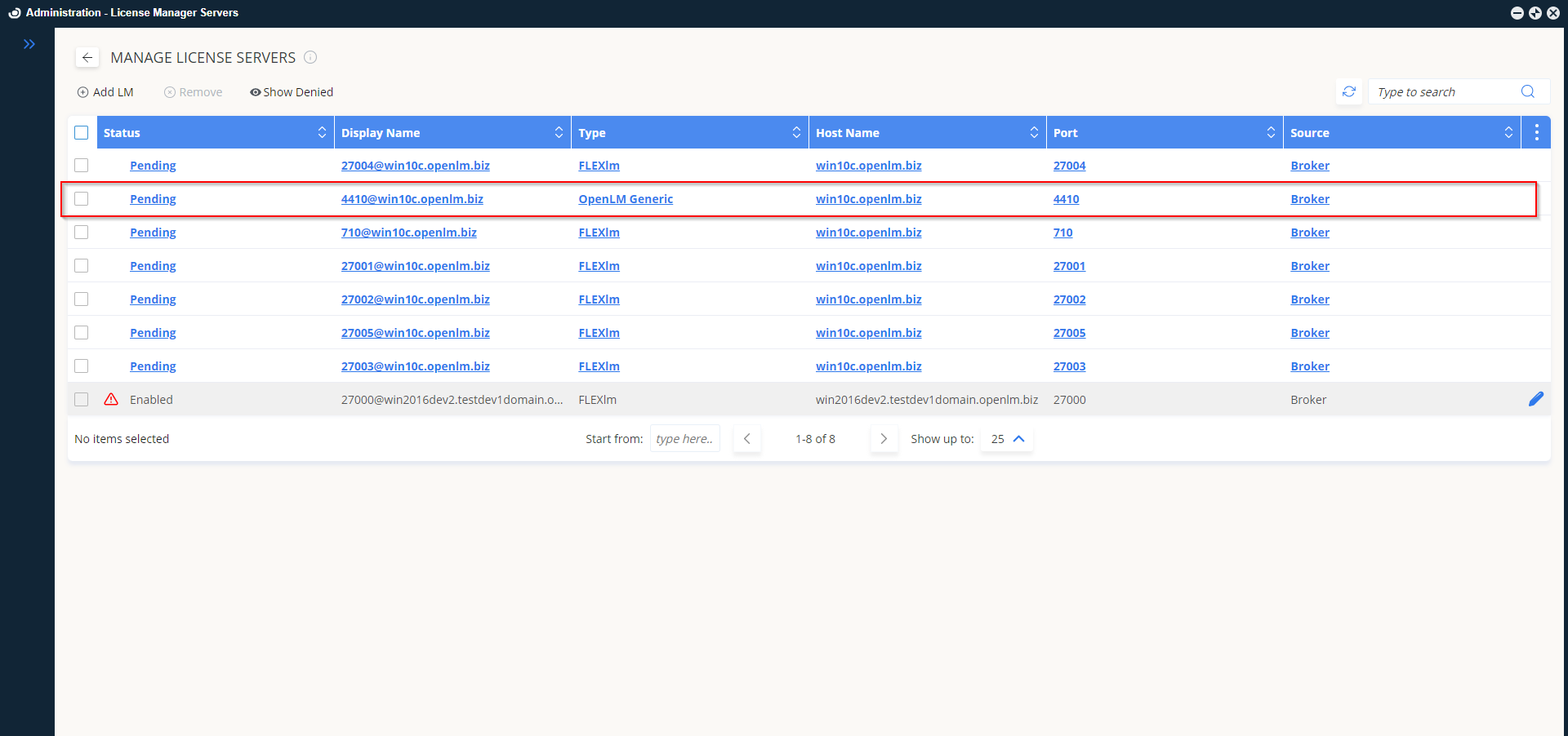 Pending Siemens SIMATIC license manager in EasyAdmin