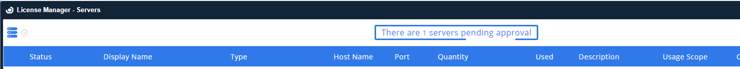 Pending approval in EasyAdmin