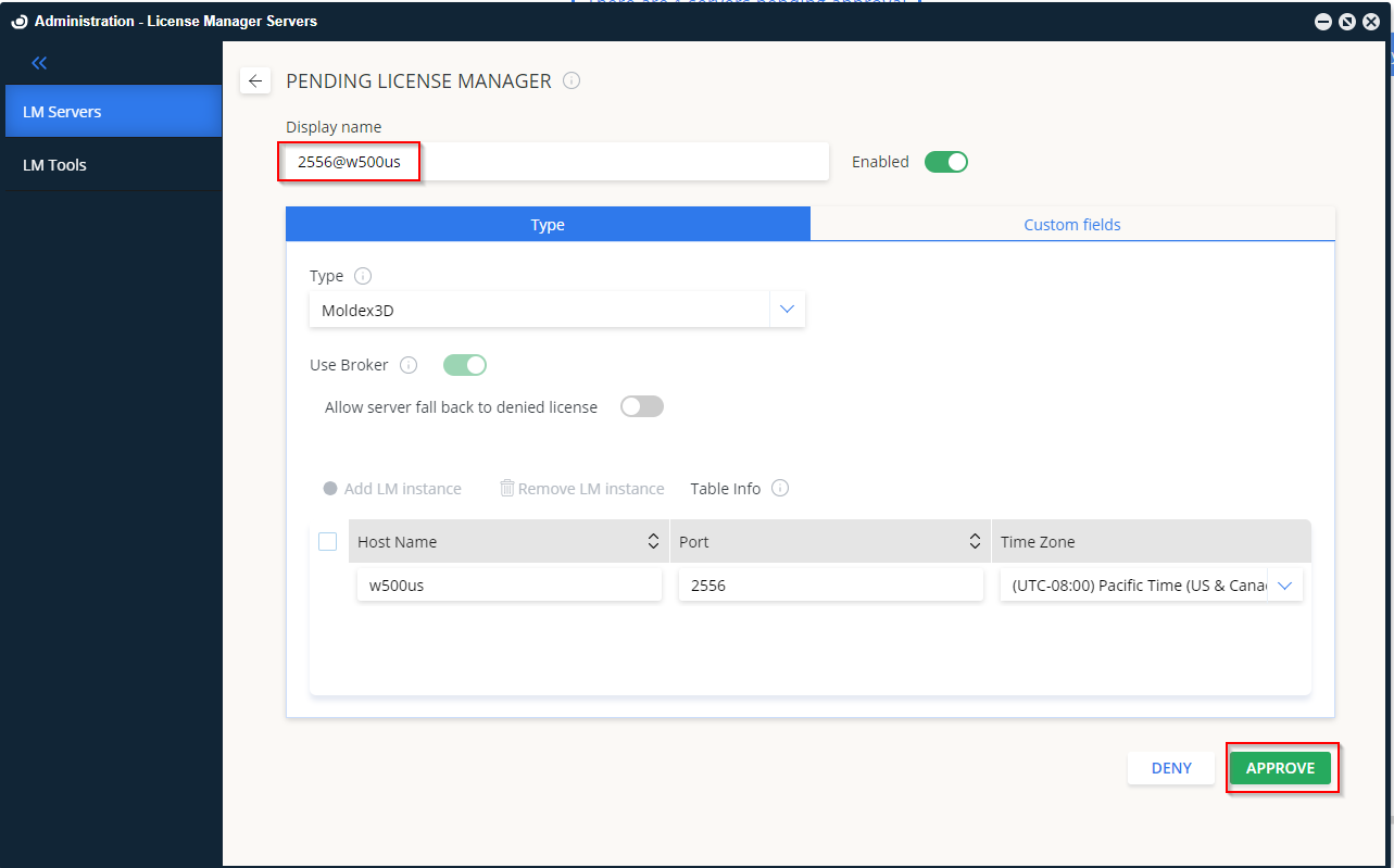 Approve Moldex3D in EasyAdmin