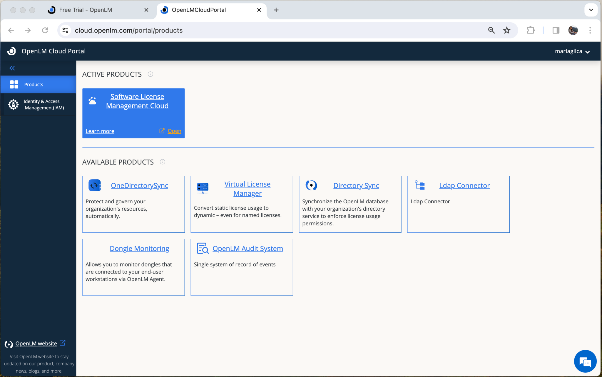 Figure 8: The Software License Management Cloud Activation process finished