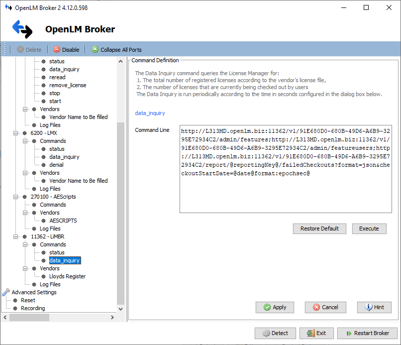 Automatic Broker configuration