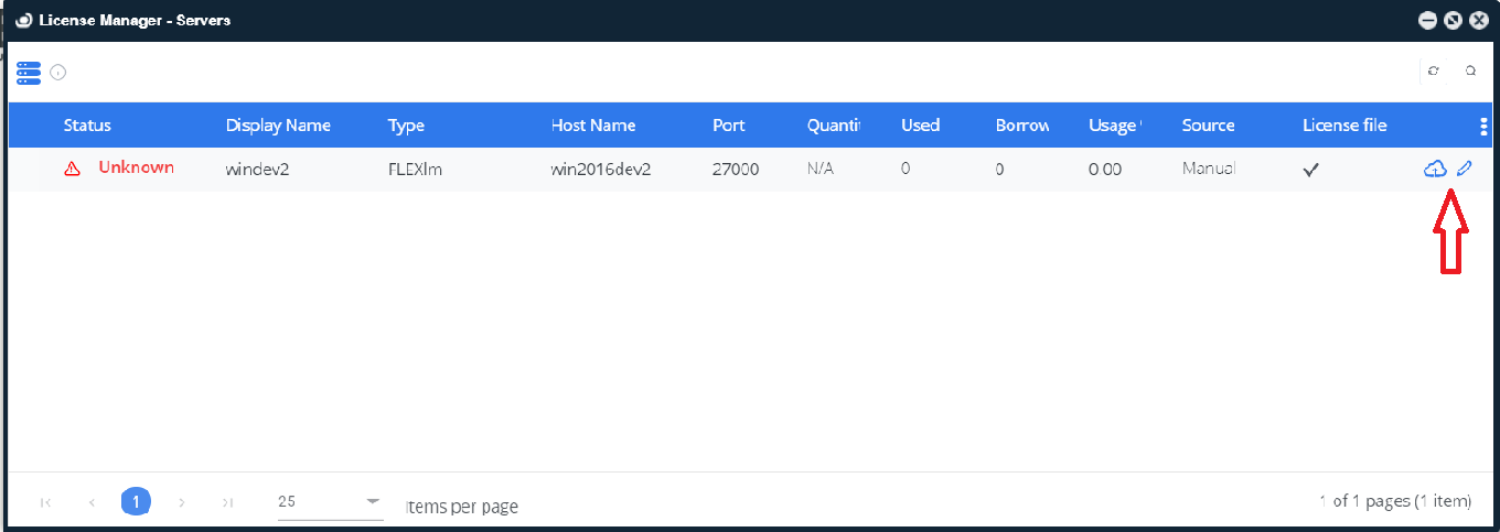 Debug log upload icon
