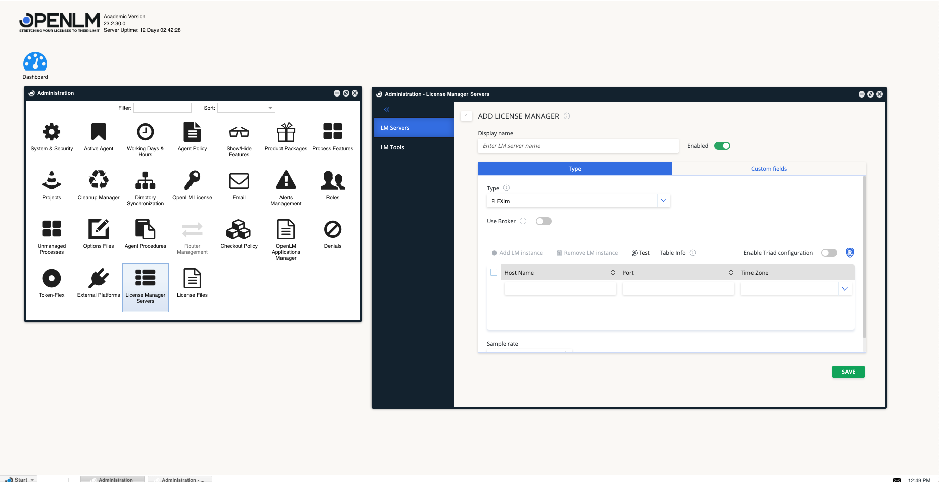 OpenLM Server Add LM