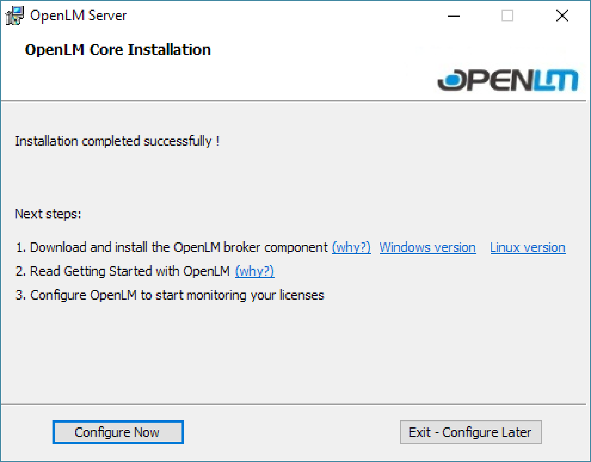 Openlm Server Installation Guide Kb4014 Openlm Software