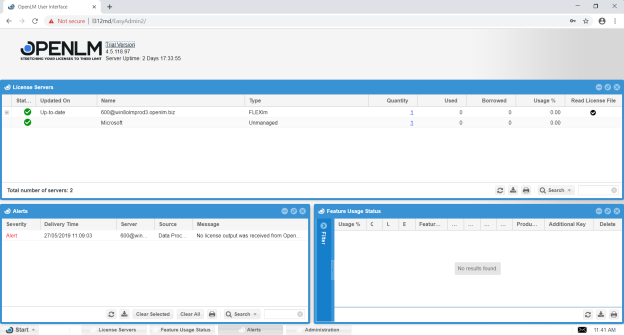 Verifying EasyAdmin with Microsoft IIS 10 on port 80