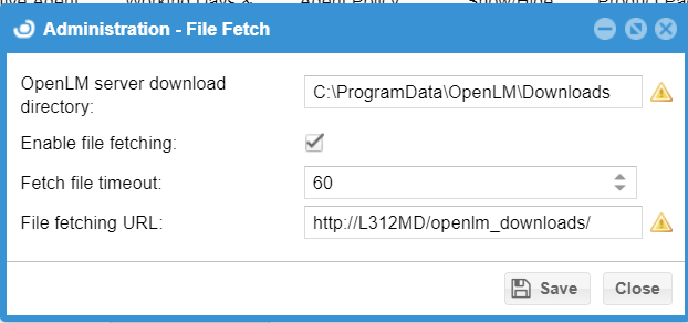 EasyAdmin File Fetching configuration for IIS