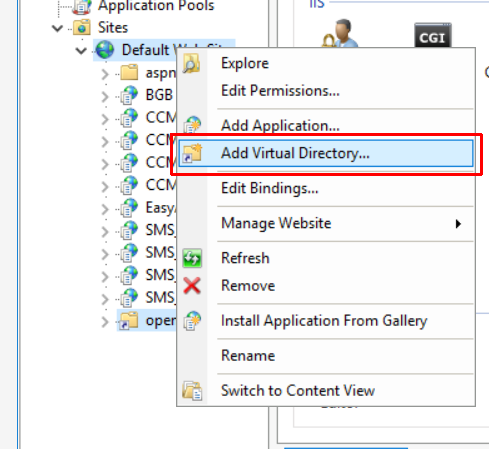 Add Virtual Directory for linked EasyAdmin Downloads folder
