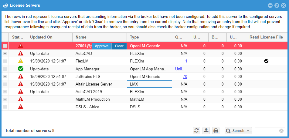 Approving the Intergraph Smart Licensing Cloud in EasyAdmin