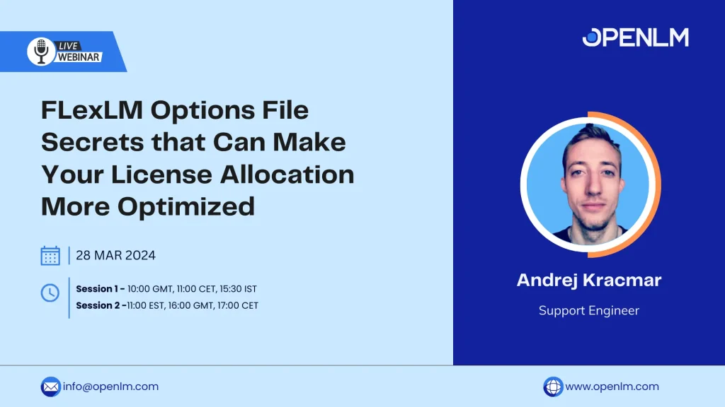 FLexLM Options File Secrets that Can Make Your License Allocation More Optimized